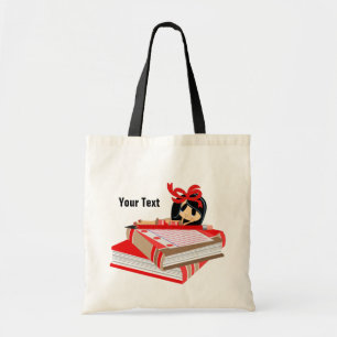 Your Text School Budget Tote Bag