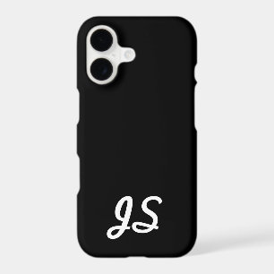 Your Text, Simple, Retro-Styled Script Black