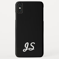 Your Text, Simple, Retro-Styled Script | Black