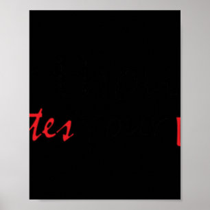 Your Thoughts Dictates Your Destiny Sticker  Poster