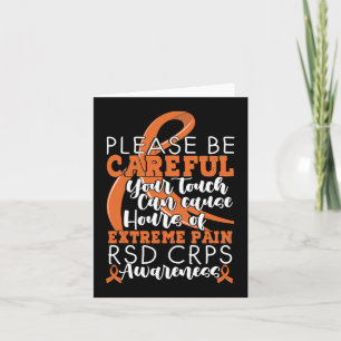 Your Touch Can Cause Extreme Pain Support CRPS Awa Card