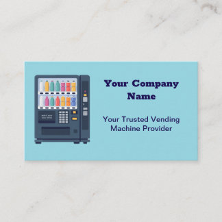 Your Trusted Vending Machine Provider Business Card
