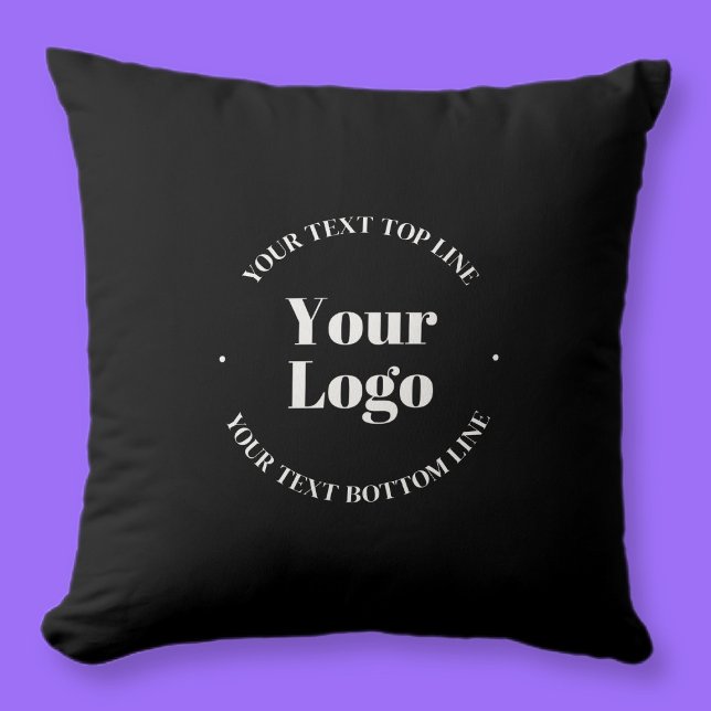 Your Uploaded Business Logo or other Design Cushion (Creator Uploaded)