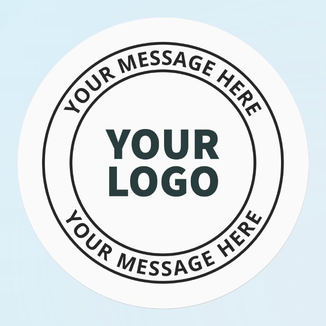 Your Uploaded Logo + Editable Circular Text  (Creator Uploaded)
