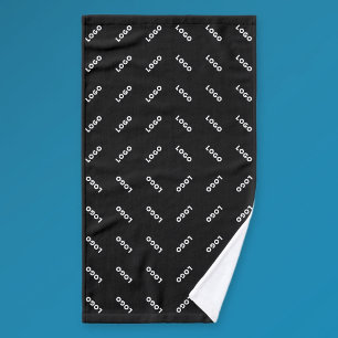 Your Uploaded Logo or Image   Modern Patten Bath Towel Set