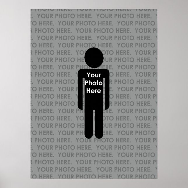 Your Vertical Photo Here Custom Poster (Front)