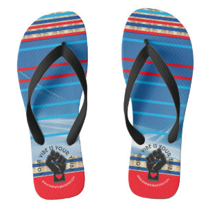 Your Vibe Is Your Tribe - Wave Rider Youngblood Jandals