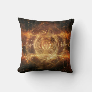 Your Voice is a Sigil — Mystical Frequency Art Cushion