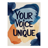 Your Voice Is Unique