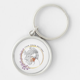 Your Voice Matters Key Ring