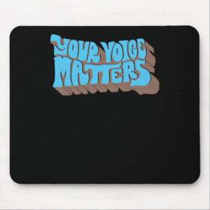 Your Voice S! Sticker1 Mouse Pad