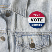 Your Vote Counts Patriotic American Election USA