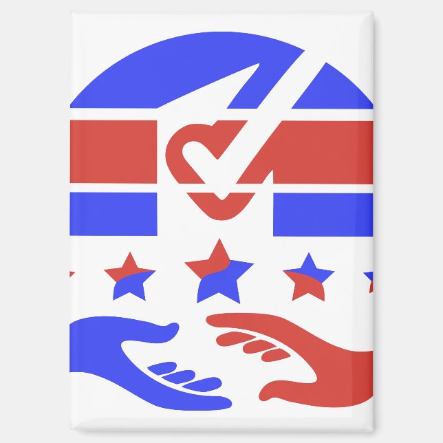 Your vote is your voice magnet (Front)