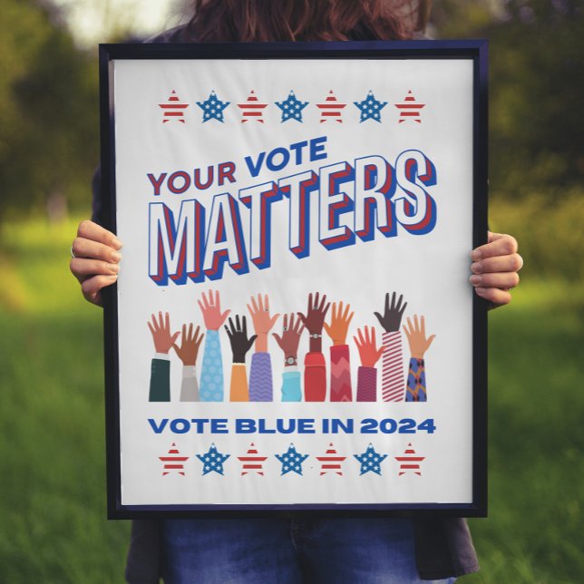 Your Vote Matters 2024 Election Poster (Creator Uploaded)