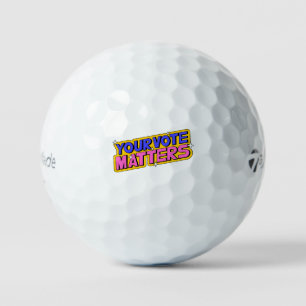 'Your Vote Matters' Midterms Election Season Event Golf Balls