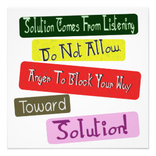 "Your Way Towards Solution" Cute Design. Buy Now Photo Print