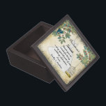 Your Wedding Bridesmaid Thank You Gift Gift Box<br><div class="desc">Bridesmaid Wood Keepsake Custom Designer Personalised Jewellery Box or Memory Box Elegant</div>