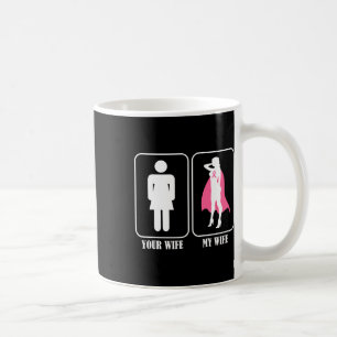Your Wife My Wife Husnd Breast Cancer Awareness Coffee Mug