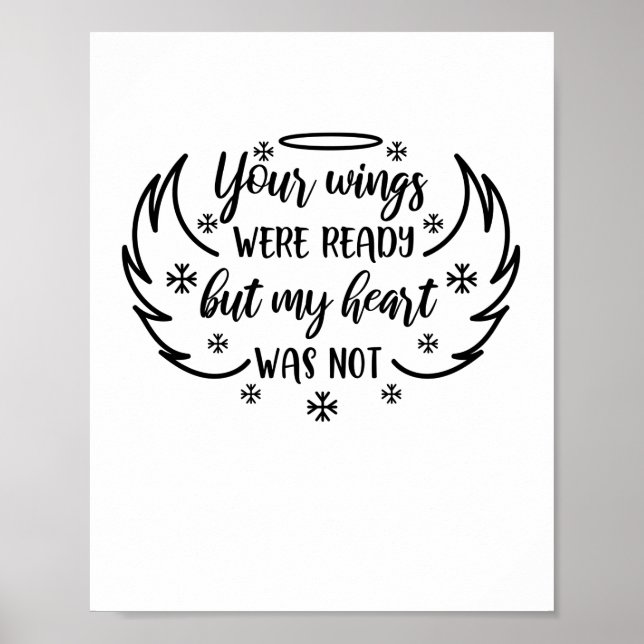 Your wings were ready but my heart was not poster (Front)