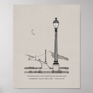 Your Word Is A Lamp To My Feet, Light To My Path Poster