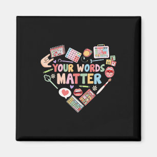 Your Words Problem Speech Therapy Language Patholo Magnet