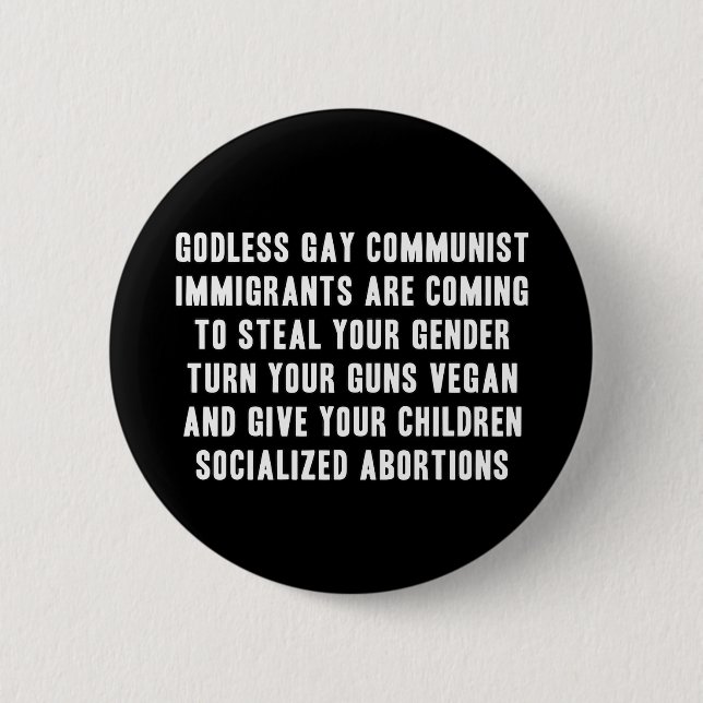 Your Worst Nightmare 6 Cm Round Badge (Front)