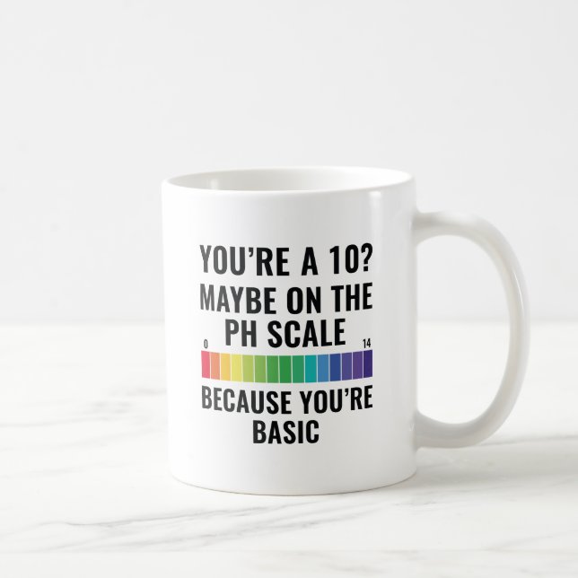 You're A 10? Coffee Mug (Right)