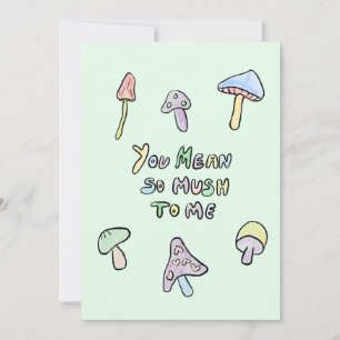 You're a funghi holiday card