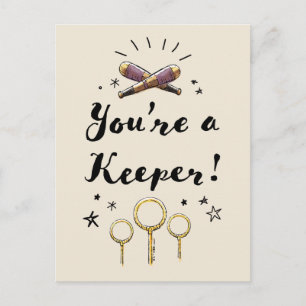 You're A Keeper Postcard