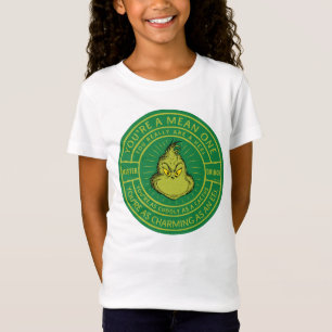 You're a Mean One Mister Grinch Badge T-Shirt