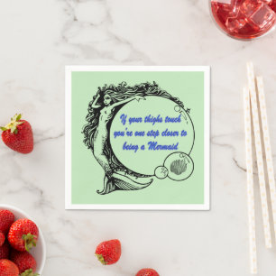 You're a Mermaid Napkin