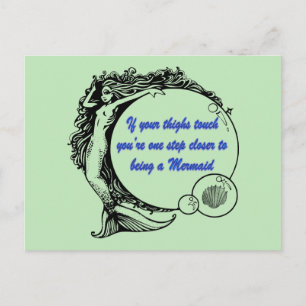 You're a Mermaid Postcard