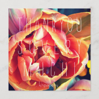 You're a Peach! Thank You Card