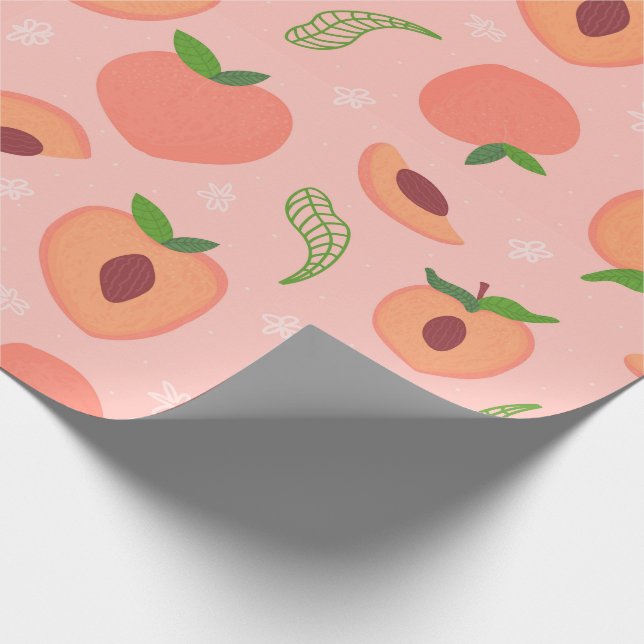 You're A Peach  Wrapping Paper (Corner)