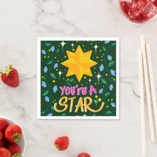 You're a Star Napkin