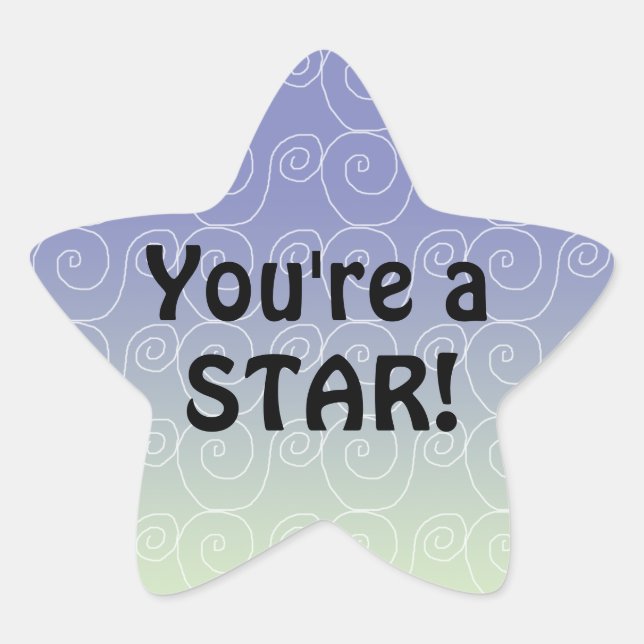 You're a Star Reward Stickers (Front)