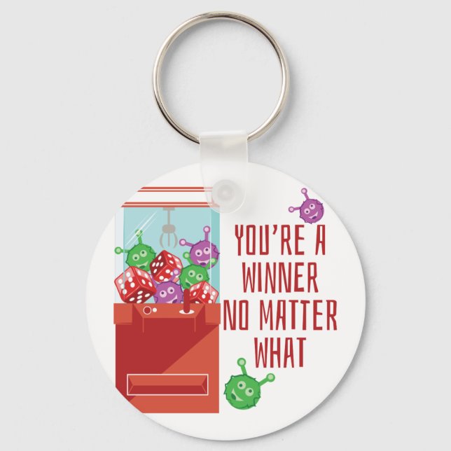 Youre A Winner Key Ring (Front)