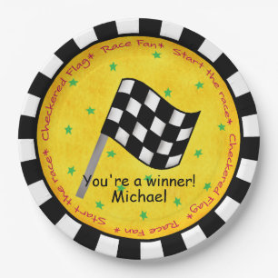 You're a Winner Name Personalised Celebration Paper Plate