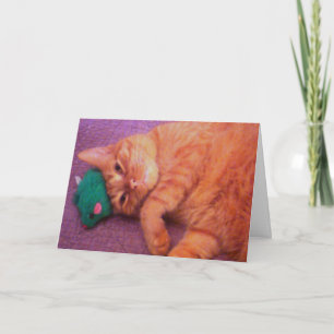 "You're Always On My Mind" Cat Greeting Card