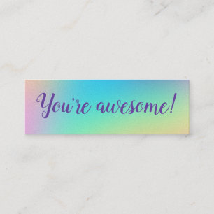 "You're Awesome" Positivity Cards