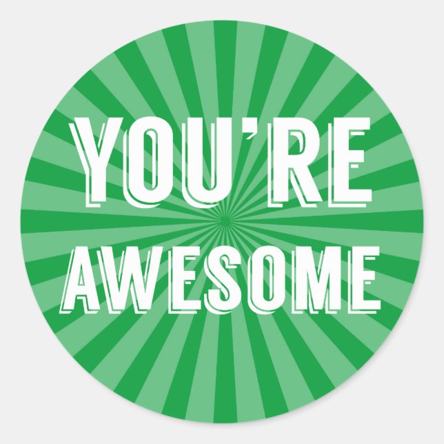 You're Awesome Stickers (Front)