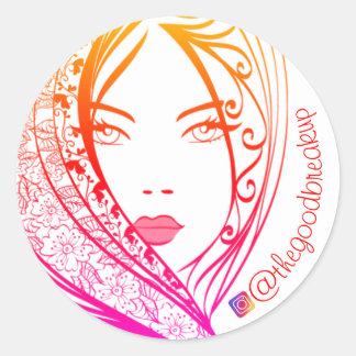 You're Beautiful Classic Round Sticker