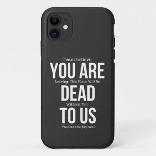 youre dead to us Case-Mate iPhone case