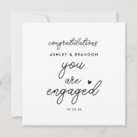 You're Engaged Congratulations Engagement