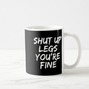 You're Fine Funny Running Coffee Mug