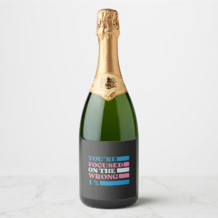 You're Focused on the Wrong 1 Percent LGBT Trans Sparkling Wine Label