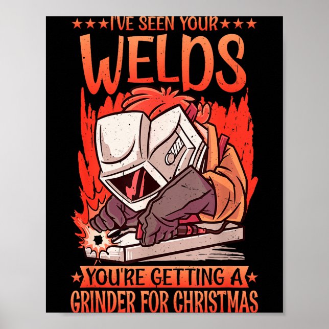 You're Getting A Grinder For Christmas -  Poster (Front)