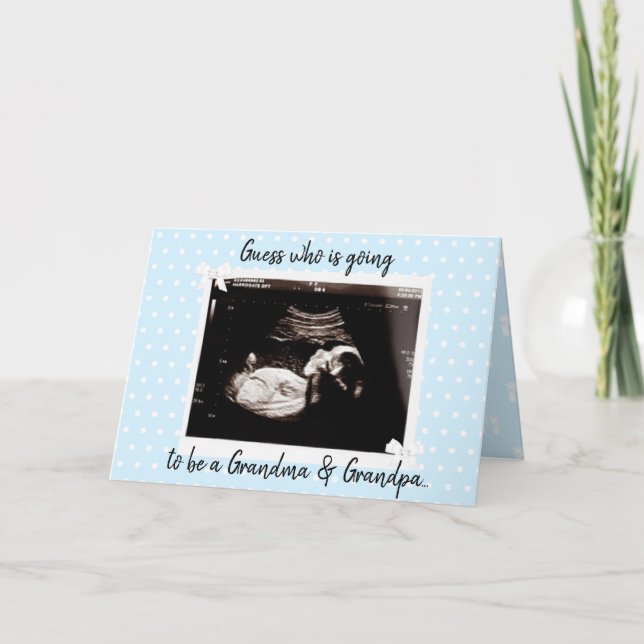 You're going to be an Grandma and Grandpa Card (Front)