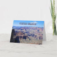 "You're Grand! Grand Canyon Birthday Card
