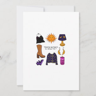 Youre Hard To Shop For Whimsigoth Aesthetic Classi Holiday Card